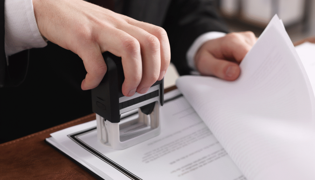 How to Get Notary Stamp in Dubai